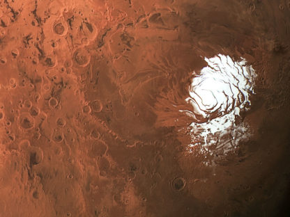 火星探索新发现!南极地表下可能蕴藏盐水池