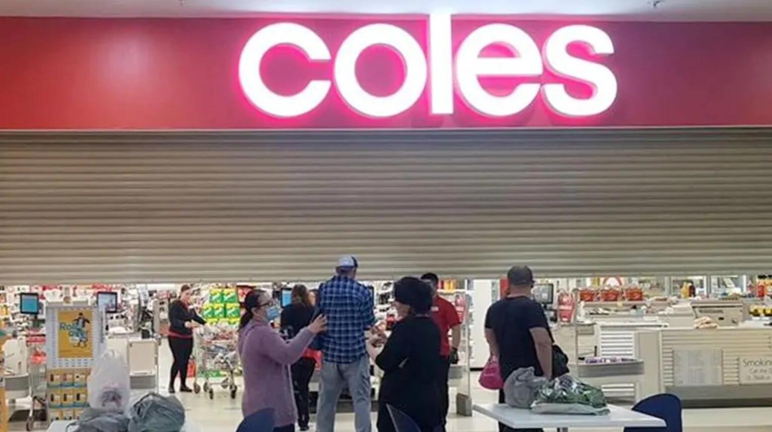 Coles全澳门店集体关门!收费系统全线瘫痪!