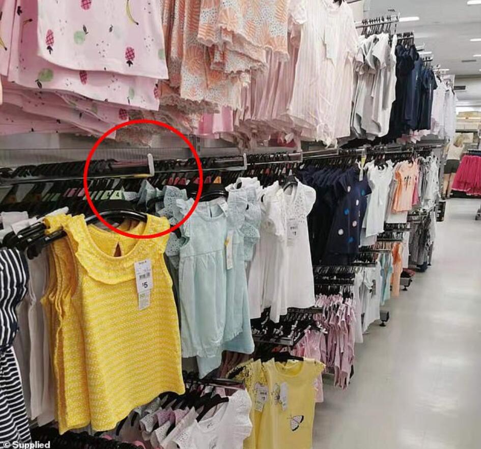 悉尼华裔女孩因金属衣架差点失明 Kmart和Target调整全澳门店儿童衣架
