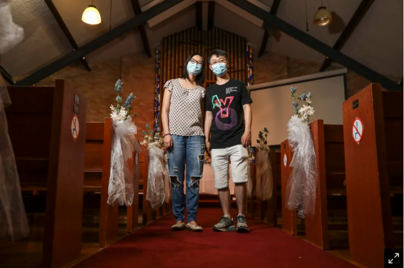 悉尼疫情没消停!两对华裔新人结个婚也一波三折