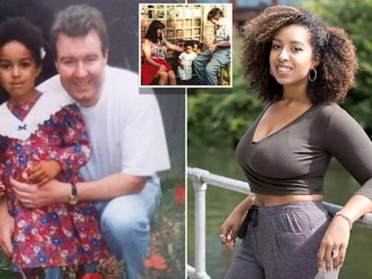 白人夫妇产黑人女儿坚信是”遗传奇迹”,28年后…