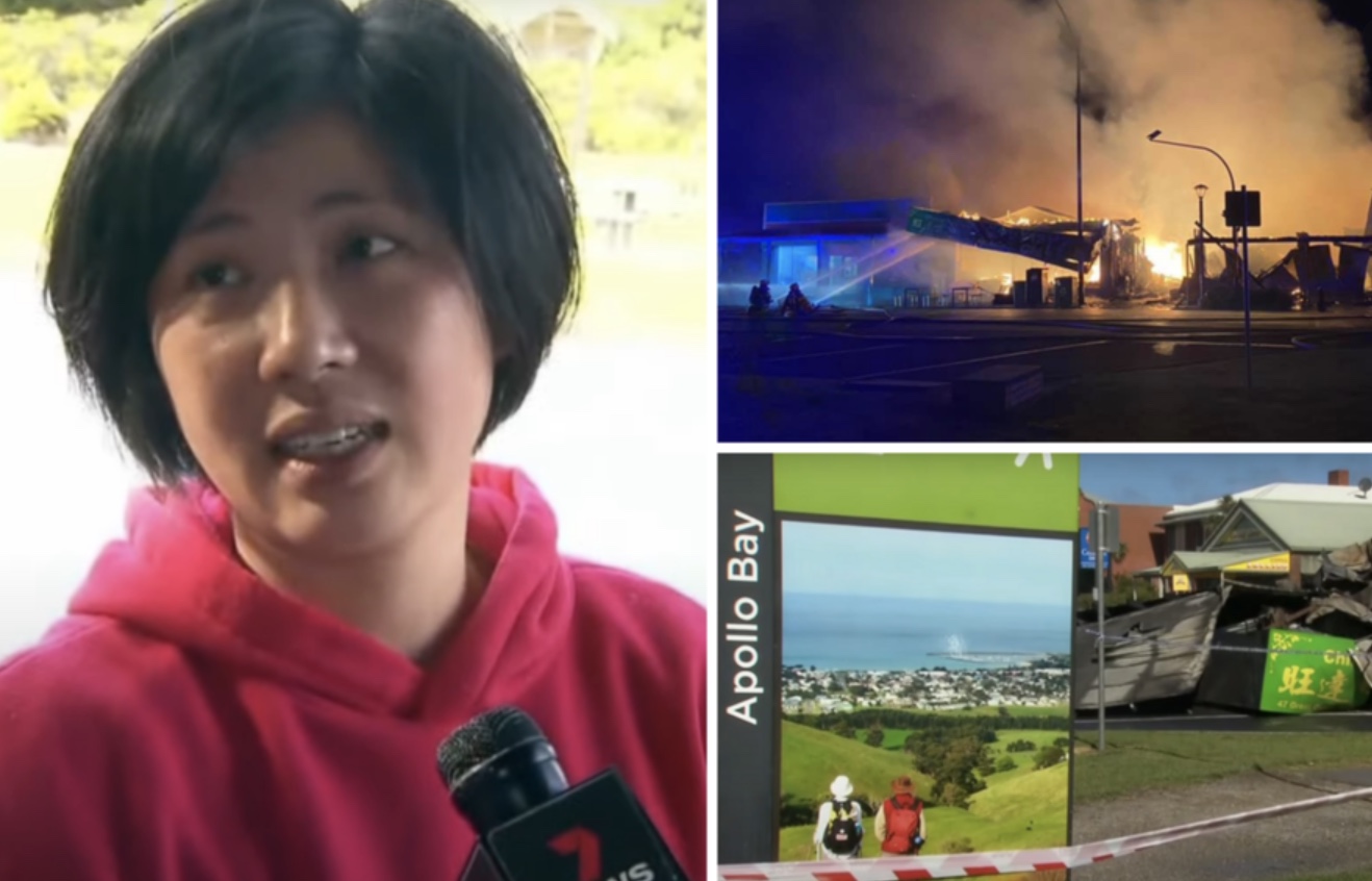 疫情关闭又遭逢大火,Apollo Bay中餐厅老闆娘万念俱灰!